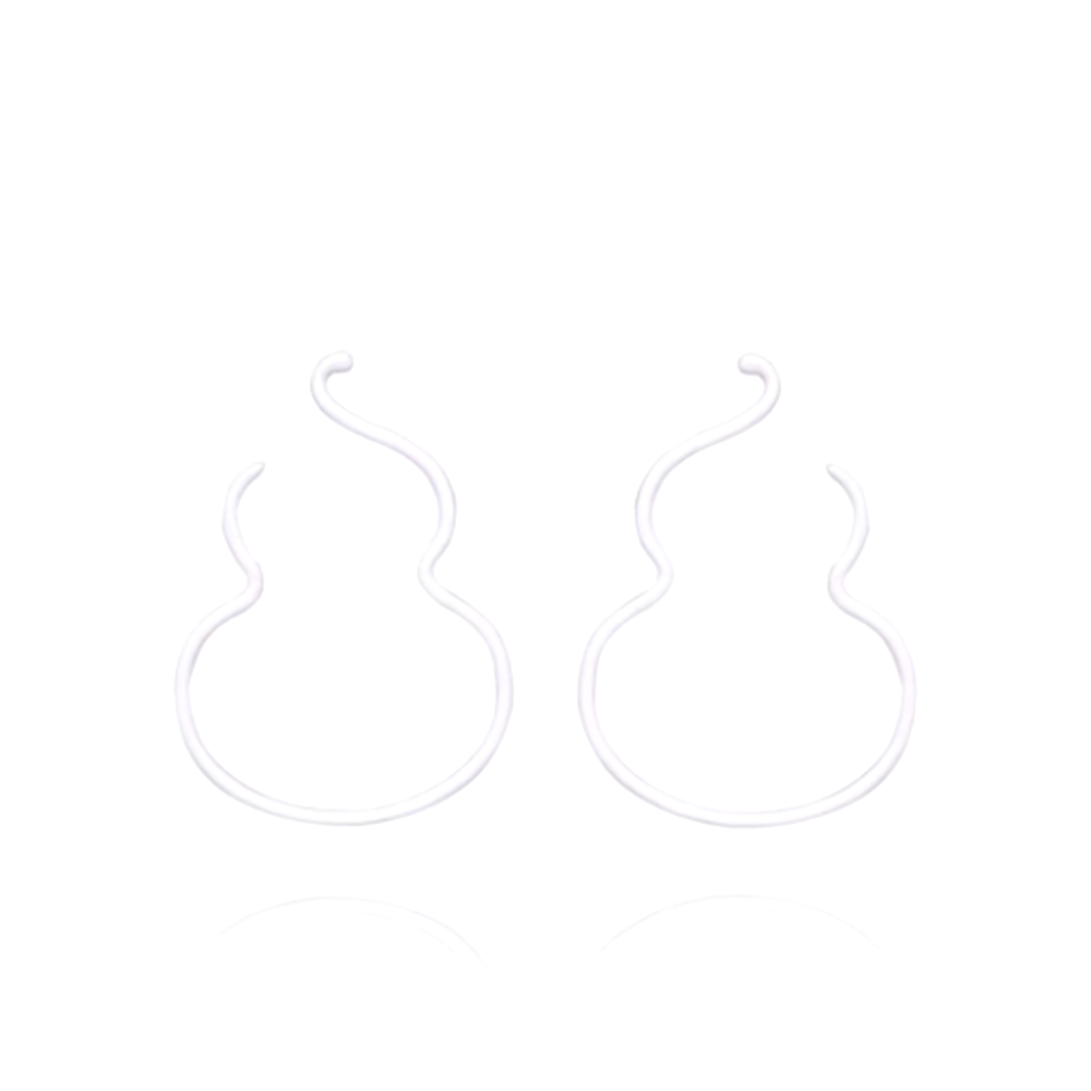 Calabash Earrings - Pair