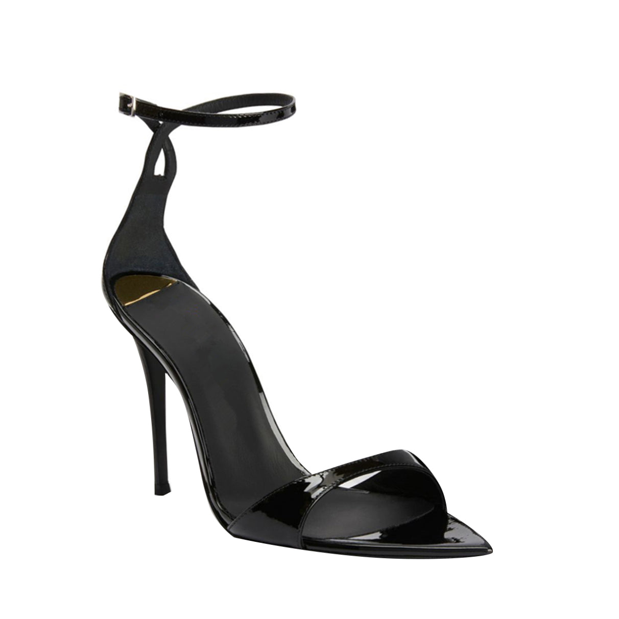 Ankle Strap Mid Heel Sandals - 7.5cm