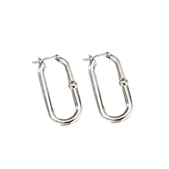 Basic Metal Earrings - Pair
