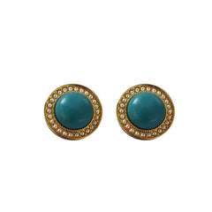 Crystal Ear Studs Earrings - Pair