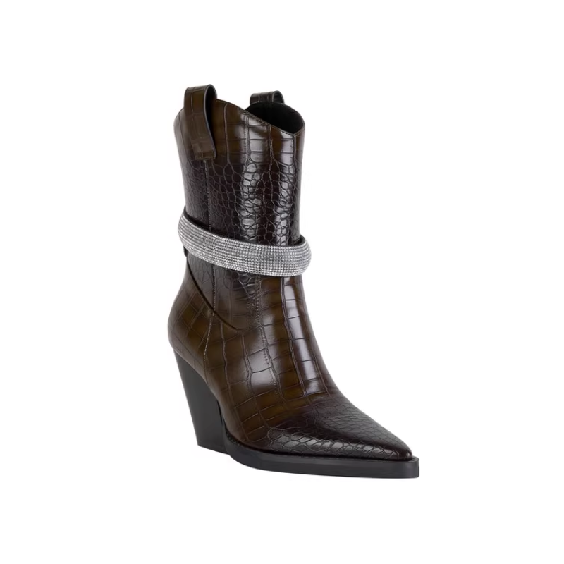 Diamante Ankle Boots