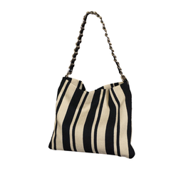 Striped Cross Body Bag