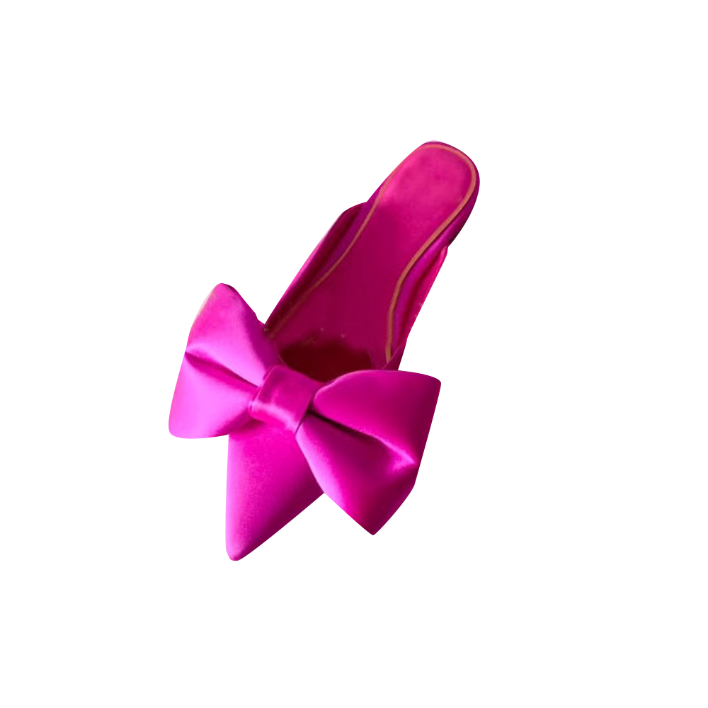 Bow Slippers Slides