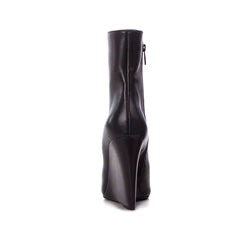 Wedged Heel Ankle Boots