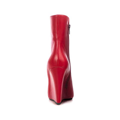 Wedged Heel Ankle Boots