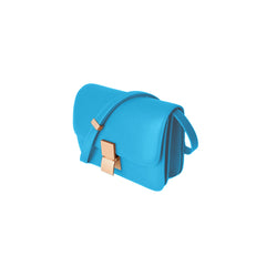 Metal Lock Cross Body Bag