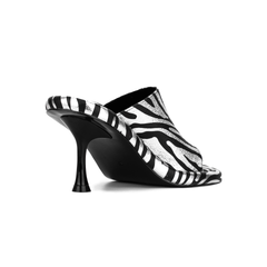 Printed Mules Sandals