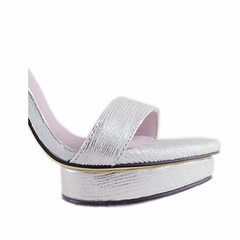 Platform Leather High Heel Sandals - 12cm