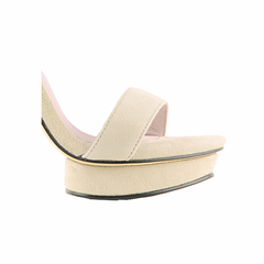 Platform Suede High Heel Sandals - 12cm