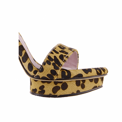 Printed Platform High Heel Sandals - 10cm