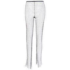 Diamante See-Through Pants