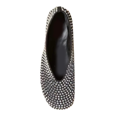 Diamante Flat Ballet Shoes