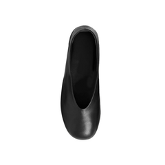 Leather Flat Ballet Shoes