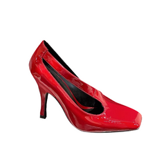 Cut Out High Heel Pumps
