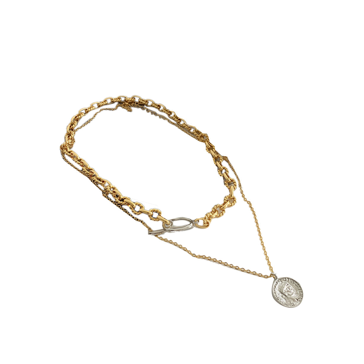 Double Layer Chain Necklace