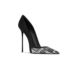 Sequinned High Heel Pumps - 10cm