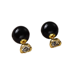 Diamante Ear Studs Earrings - Pair
