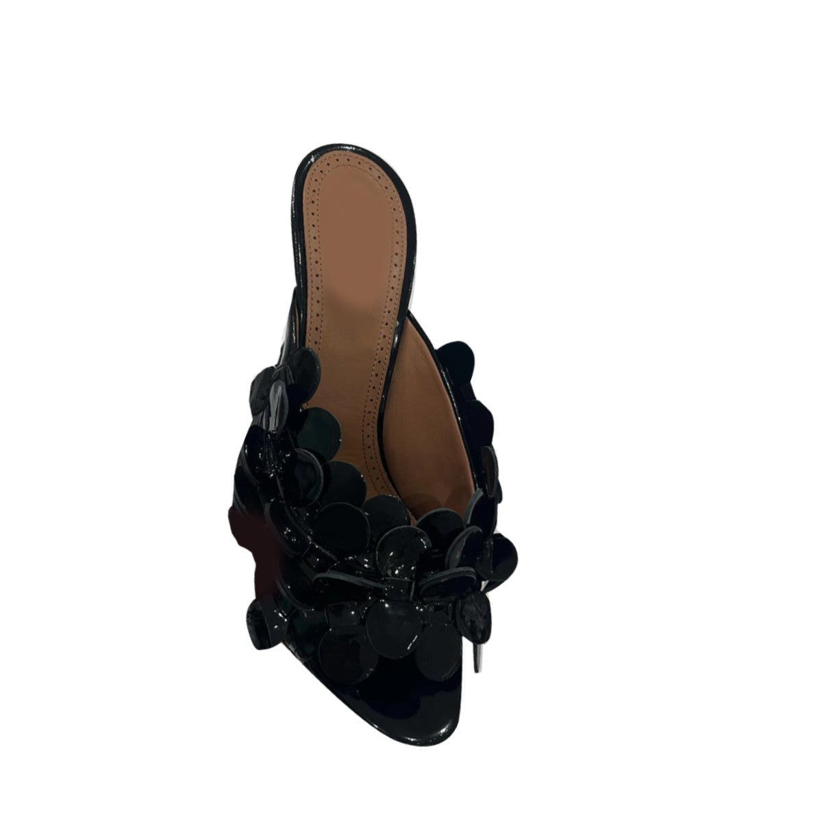 Flower Mules Sandals