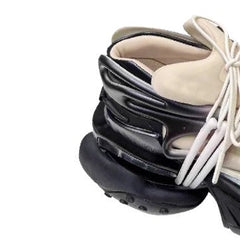 LANUA Lace Up Platform Sneakers