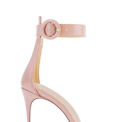 Ankle Strap Mid Heel Sandals - 6cm