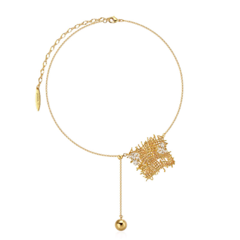 Ball Braided Necklace