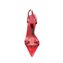 Chain Embellished High Heel Sandals