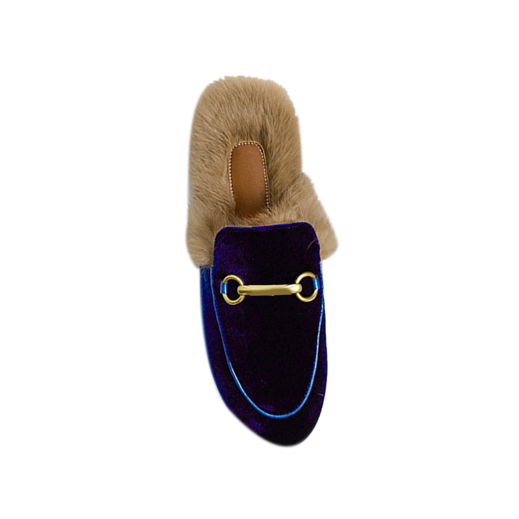 Basic Flat Scarf Slides Slippers