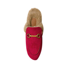 Basic Flat Scarf Slides Slippers