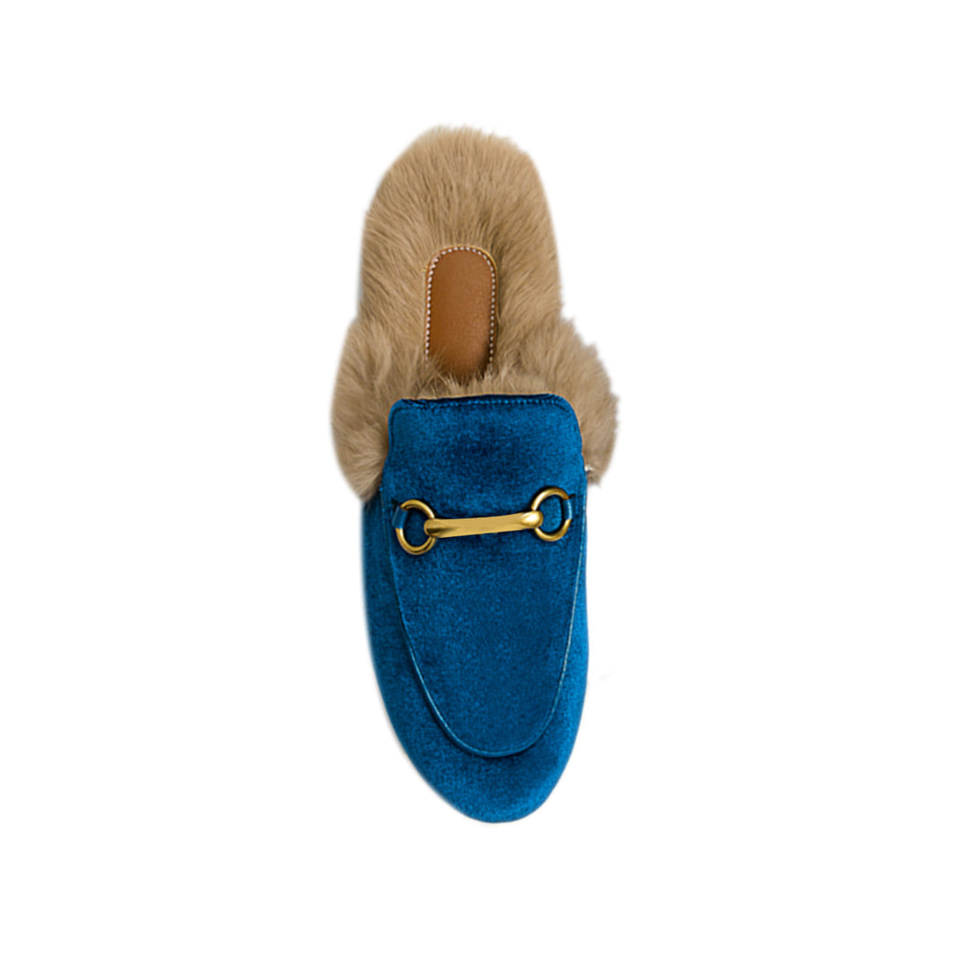 Basic Flat Scarf Slides Slippers