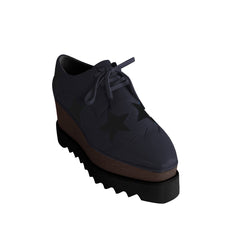 Star Lace Up Oxfords Platform Sneakers