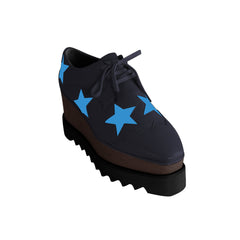 Star Lace Up Oxfords Platform Sneakers