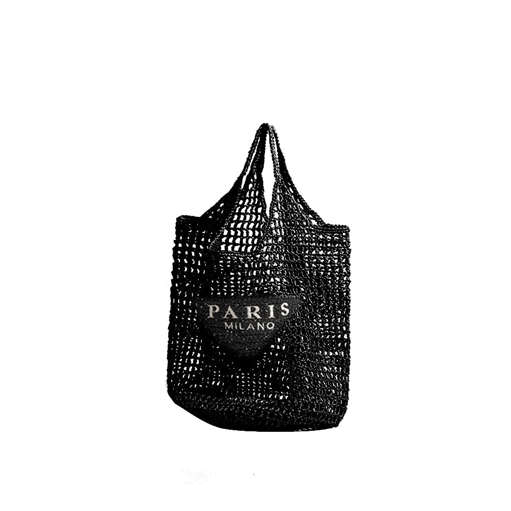 Letter Espadrilles Tote Bag