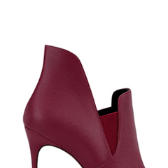 Leather Ankle Boots - 8cm