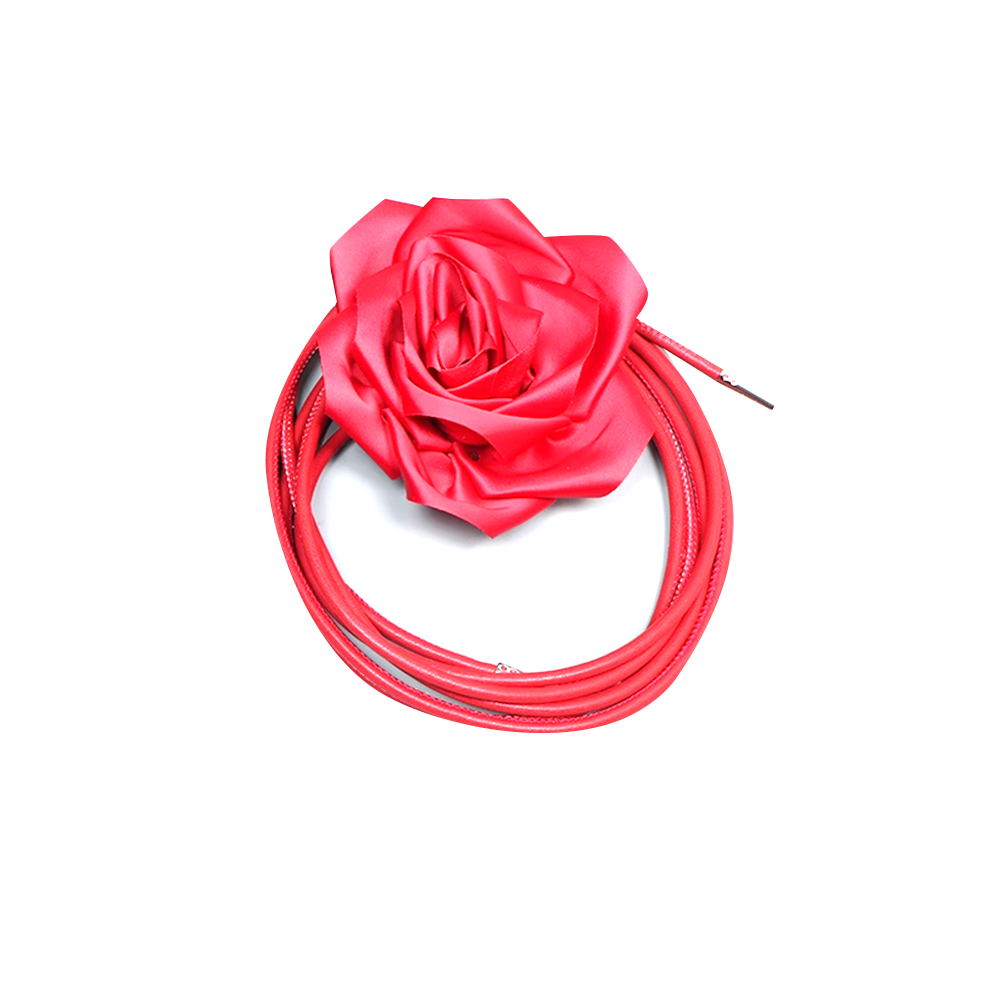 Flower Lace Up Girdle Belt