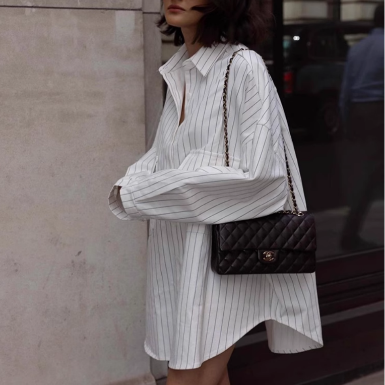 Striped Oversized Shirt