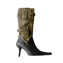 Versatile Knee High Western Cowboy Boots