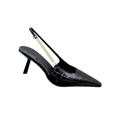 Ankle Strap Mid Heel Sandals