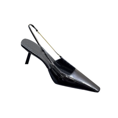 Ankle Strap Mid Heel Sandals