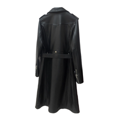 Leather Long Coat