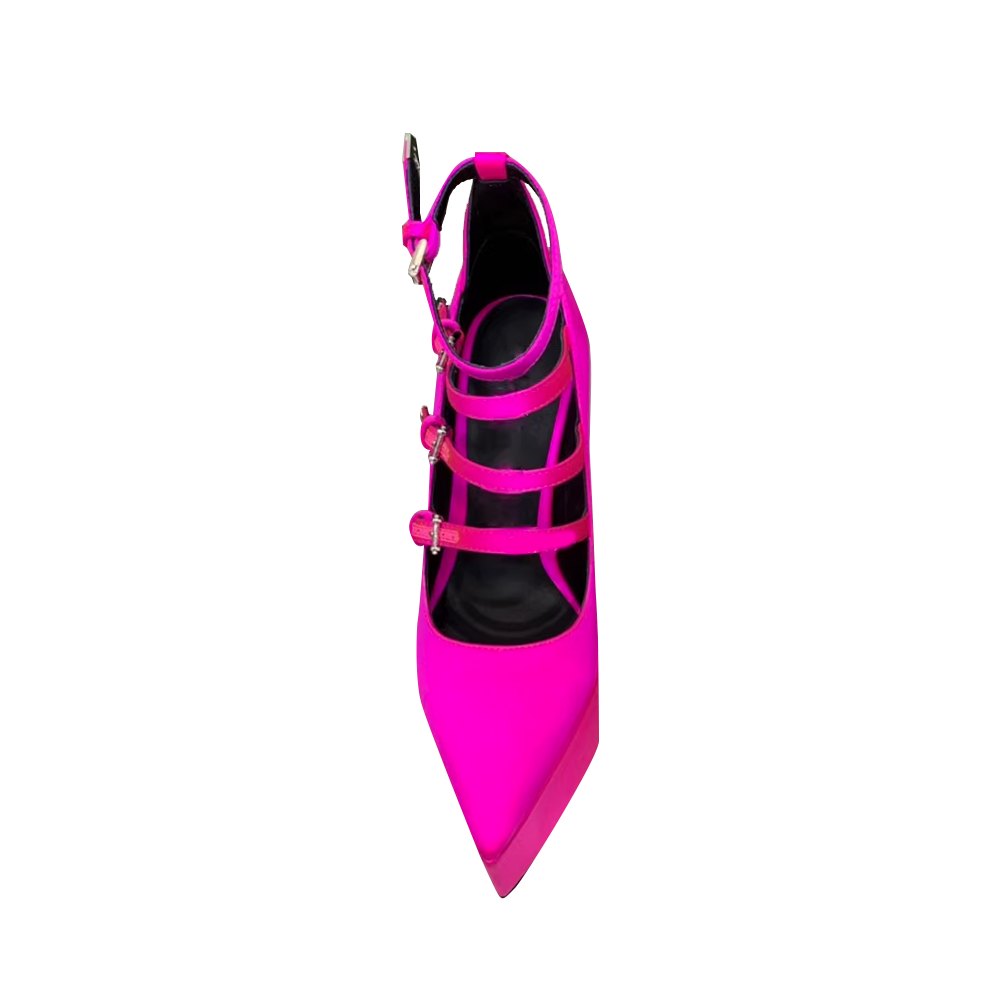 Buckled Platform Sandals