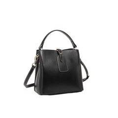 Buckled Bucket Bag