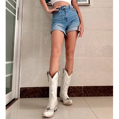 Embroidery Ankle Boots