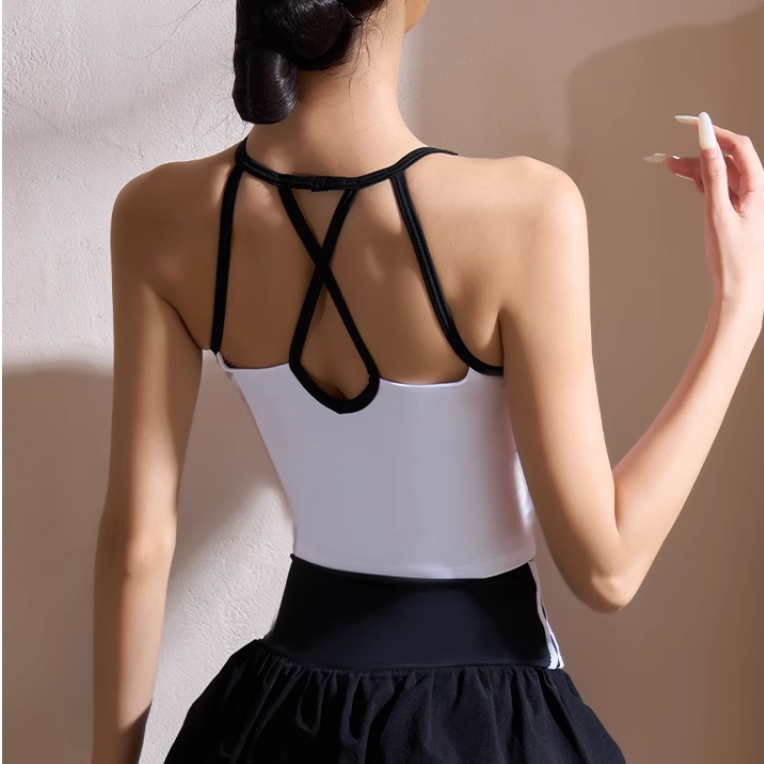 Yoga Pilates Cut Out Sports Bra