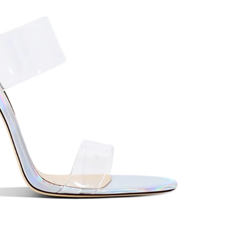 PVC Mules Sandals - 10cm