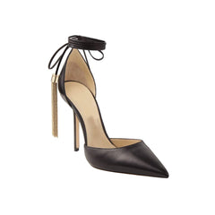 Tassels Lace Up High Heel Sandals