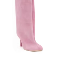 Suede Knee High Boots