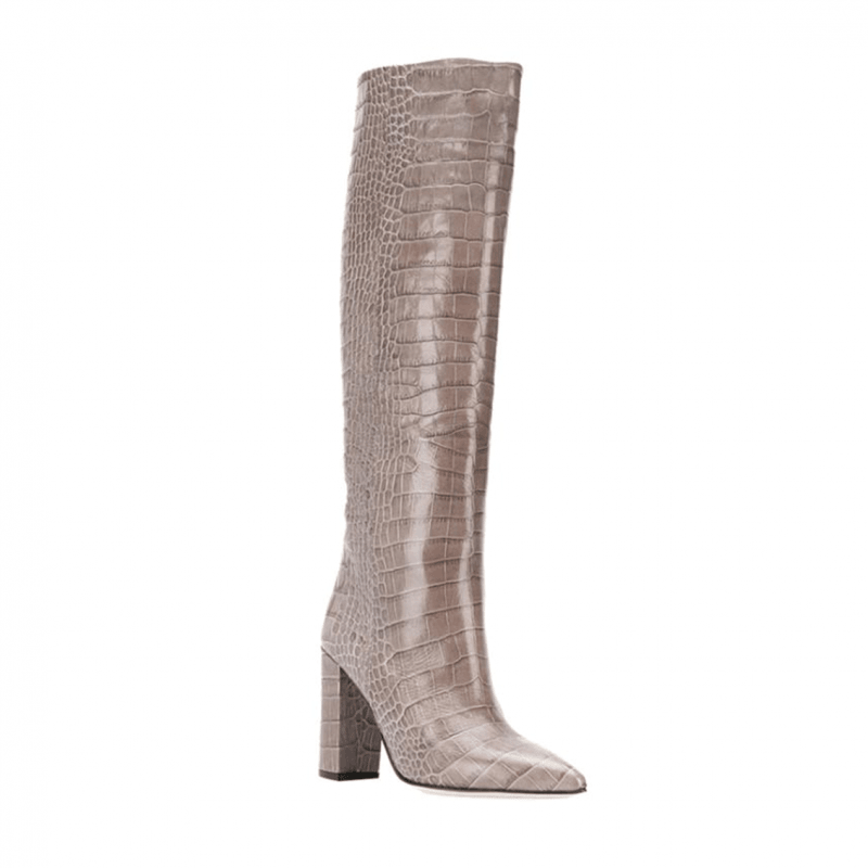 Leather Knee High Boots