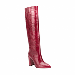 Leather Knee High Boots