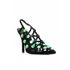 Diamante Cut Out High Heel Sandals