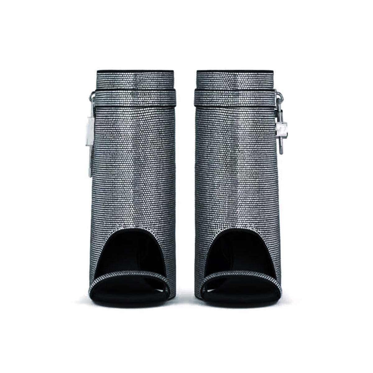 Lock And Diamante Summer Boots